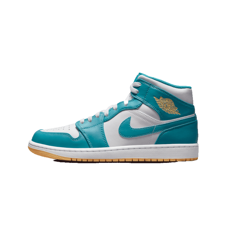 TENIS JORDAN 1 MID AQUATONE