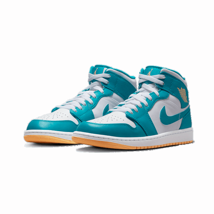 TENIS JORDAN 1 MID AQUATONE