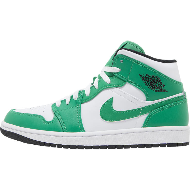 TENIS JORDAN 1 MID LUCKY GREEN 