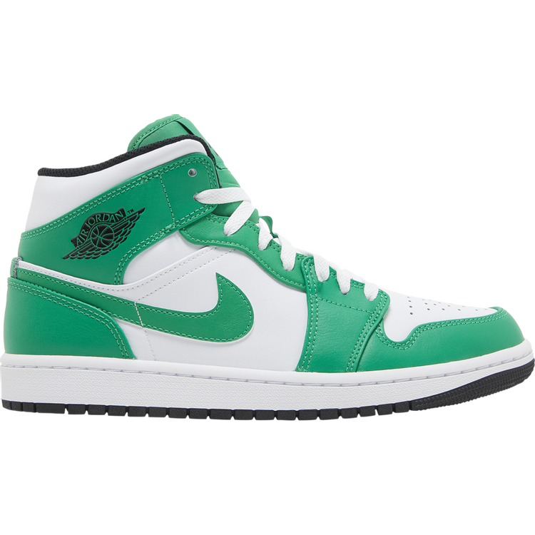 TENIS JORDAN 1 MID LUCKY GREEN 