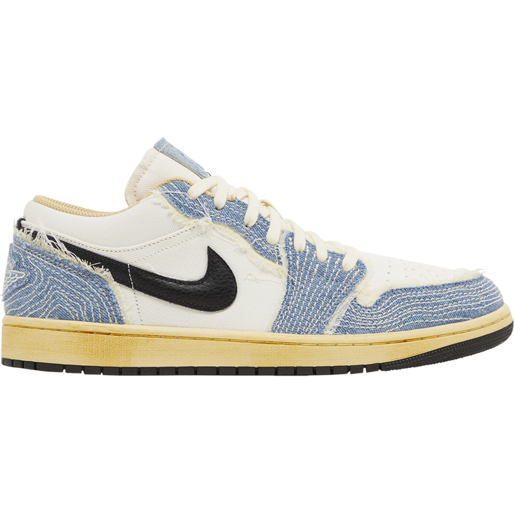 TENIS JORDAN 1 LOW SE WRMK SASHIKO DENIM 