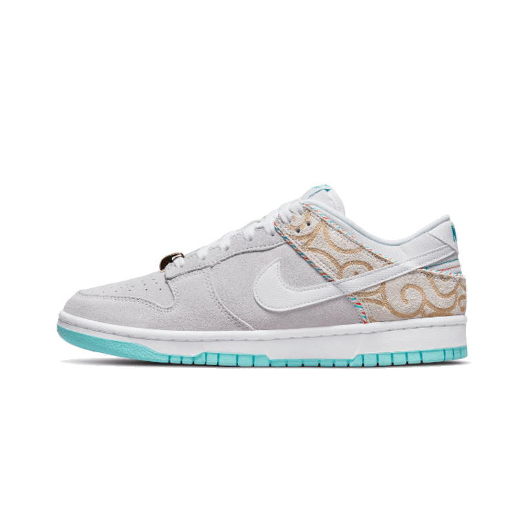 TENIS NIKE DUNK LOW SE BARBER SHOP GREY