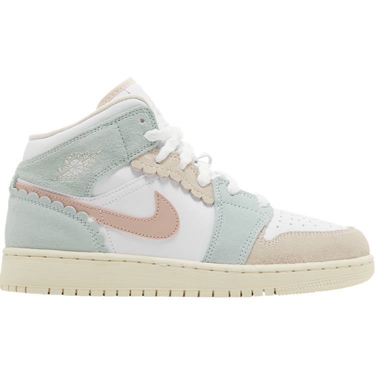 TENIS JORDAN 1 MID SE PINK OXFORD