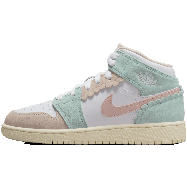 TENIS JORDAN 1 MID SE PINK OXFORD