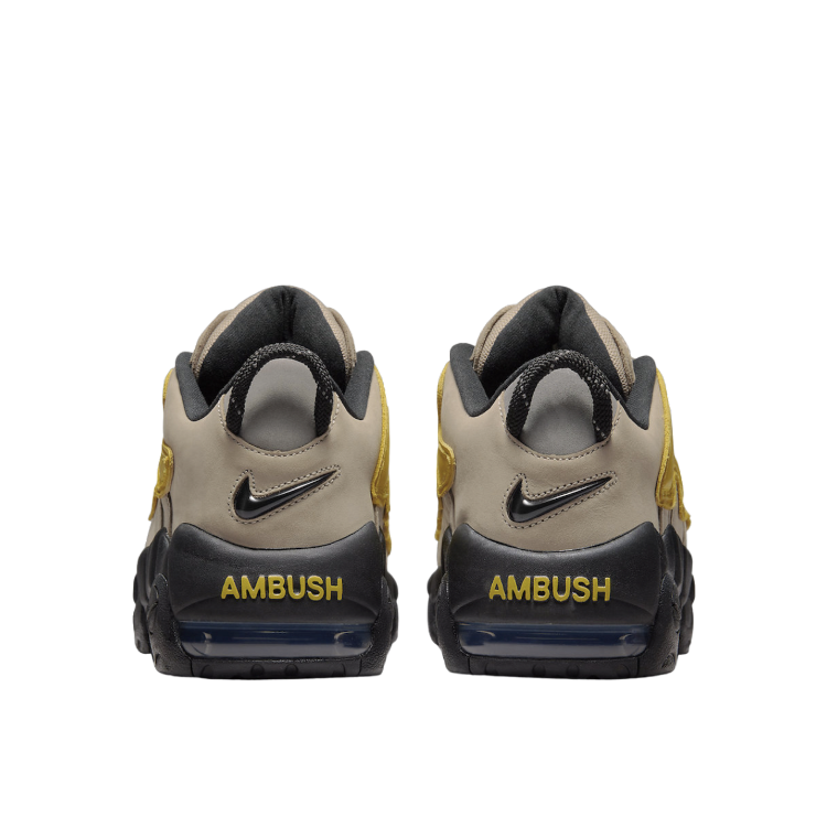TENIS NIKE AIR MORE UPTEMPO LOW AMBUSH VIVID SULFUR LIMESTONE