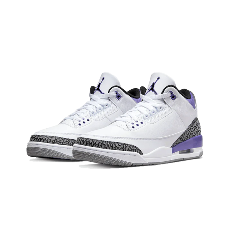 TENIS JORDAN 3 DARK IRIS