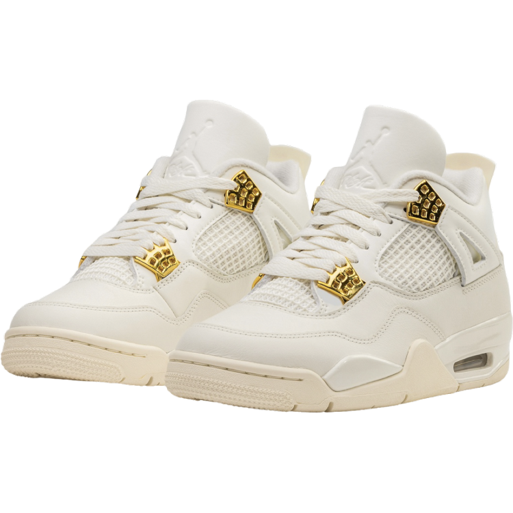 TENIS JORDAN 4 METALLIC GOLD