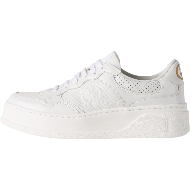 TENIS GUCCI GG EMBOSSED SNEAKER GG GREY