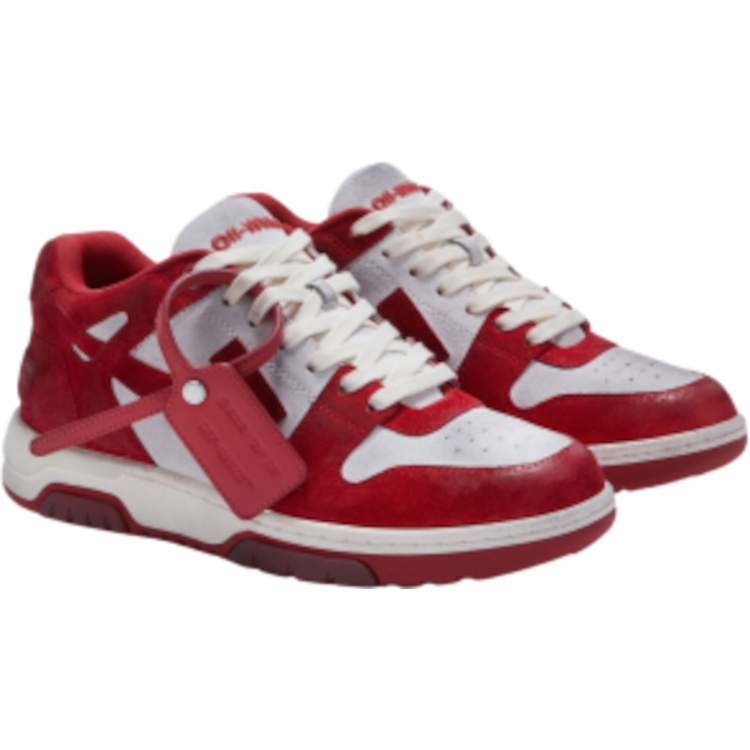 TENIS OFF-WHITE OUT OF OFFICE LOW RED WHITE