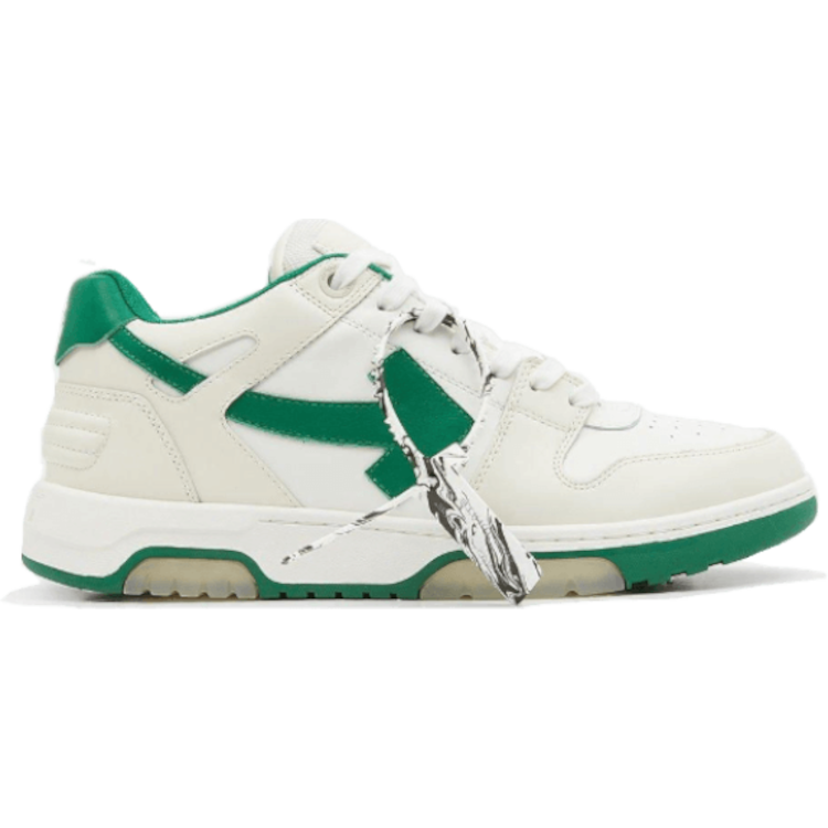 TENIS OFF-WHITE OUT OF OFFICE LOW TOPS WHITE GREEN