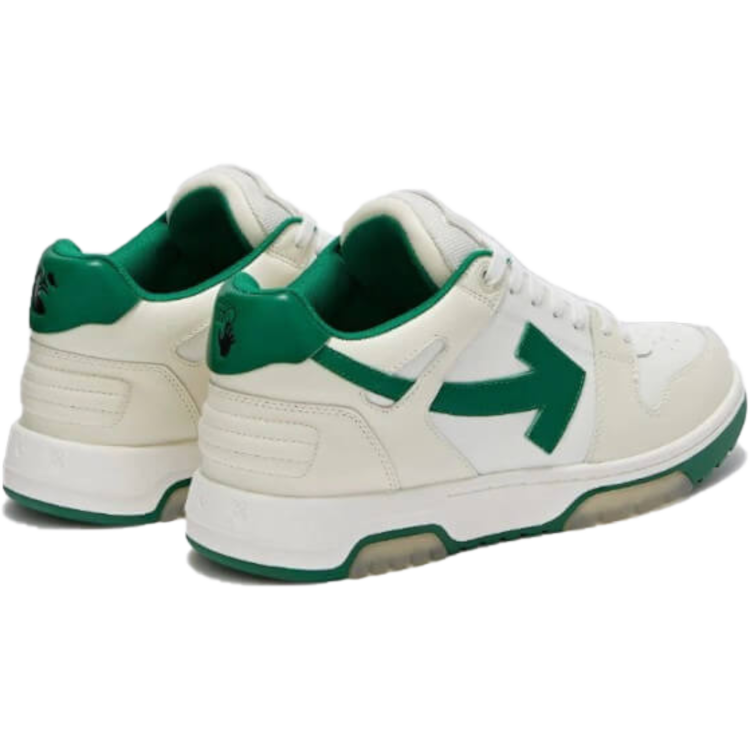 TENIS OFF-WHITE OUT OF OFFICE LOW TOPS WHITE GREEN