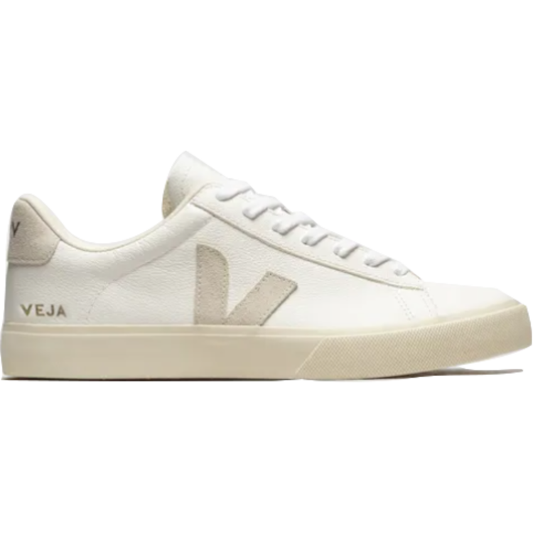 TENIS VEJA CAMPO LOW CHROMEFREE LEATHER WHITE NATURAL