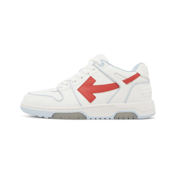 TENIS OFF-WHITE OUT OF OFFICE LOW LIGHT BLUE RED