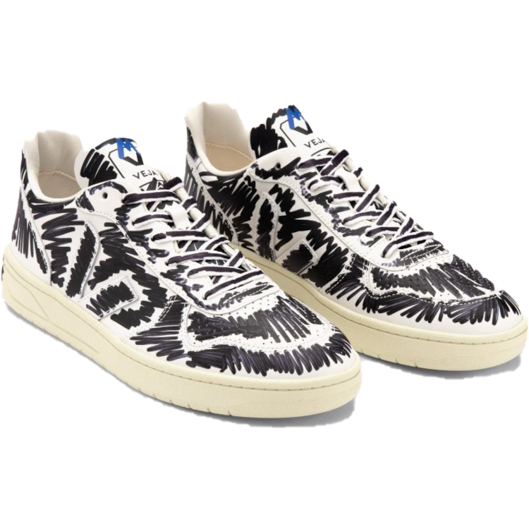 TENIS VEJA CAMPO LOW CHROMEFREE LEATHER BLACK MARSALA