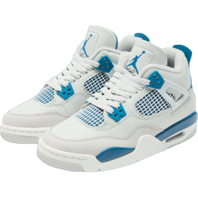 TENIS JORDAN 4 MILITARY BLUE 2024