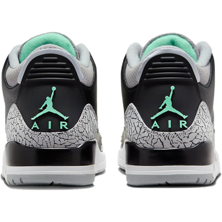 TENIS JORDAN 3 GREEN GLOW