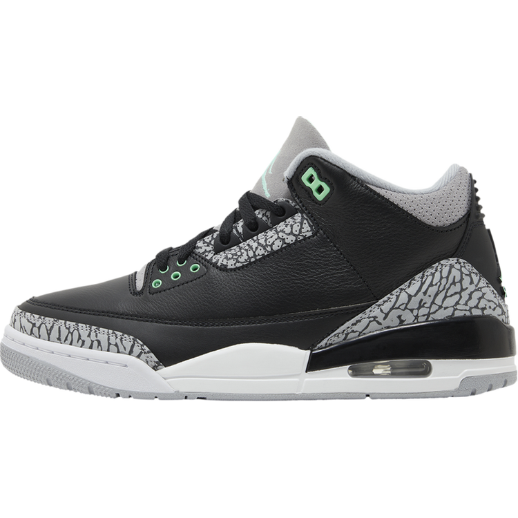 TENIS JORDAN 3 GREEN GLOW