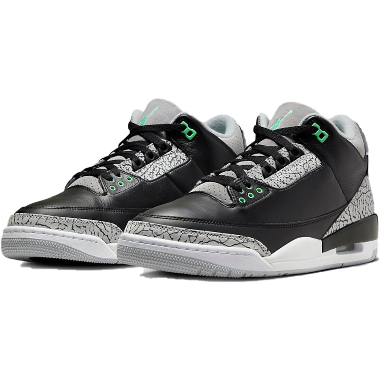 TENIS JORDAN 3 GREEN GLOW