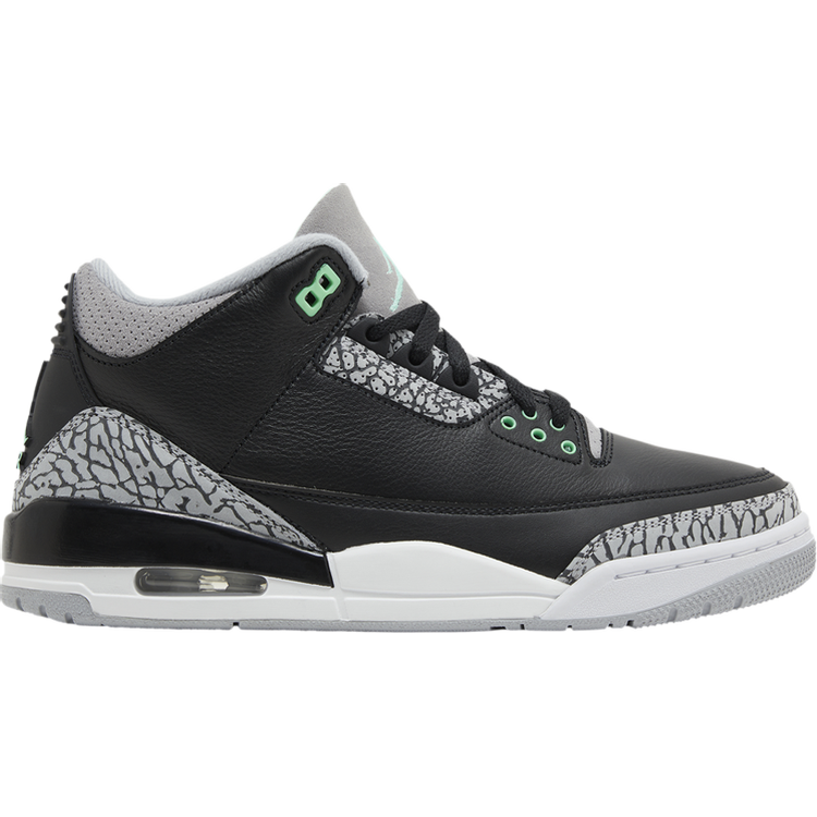 TENIS JORDAN 3 GREEN GLOW