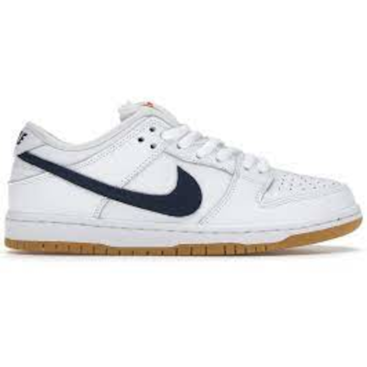 TENIS NIKE SB DUNK LOW ORANGE LABEL WHITE NAVY 