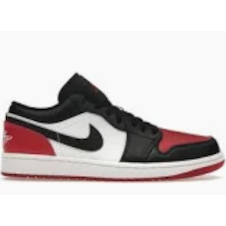 TENIS JORDAN 1 LOW BRED TOE 2.0 