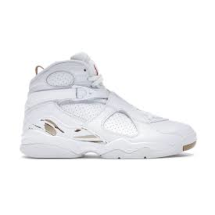 TENIS JORDAN 8 OVO WHITE 