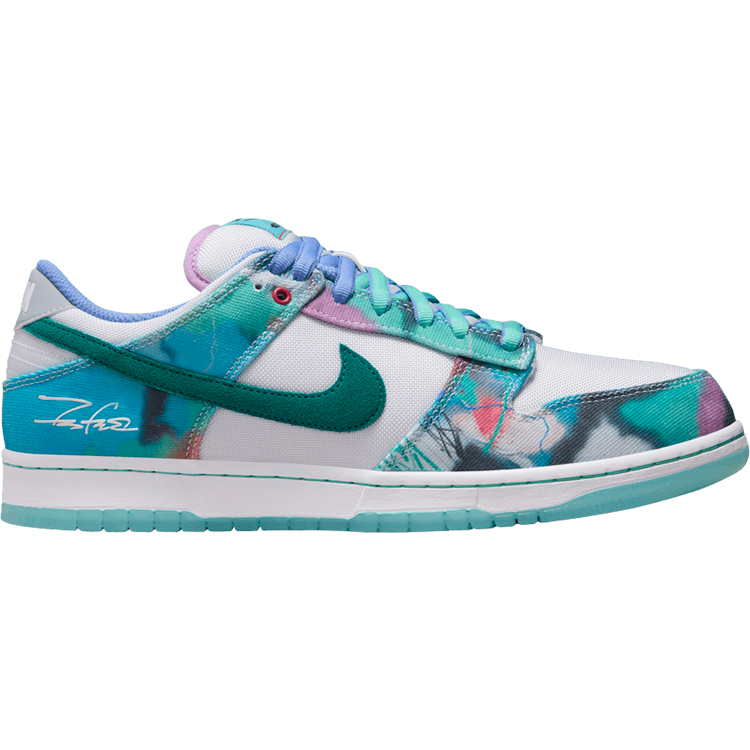 TENIS NIKE SB DUNK LOW FUTURA LABORATORIES BLEACHED AQUA