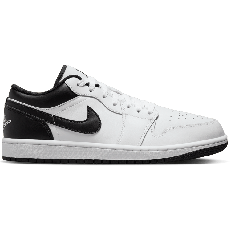 TENIS JORDAN 1 LOW WHITE BLACK 