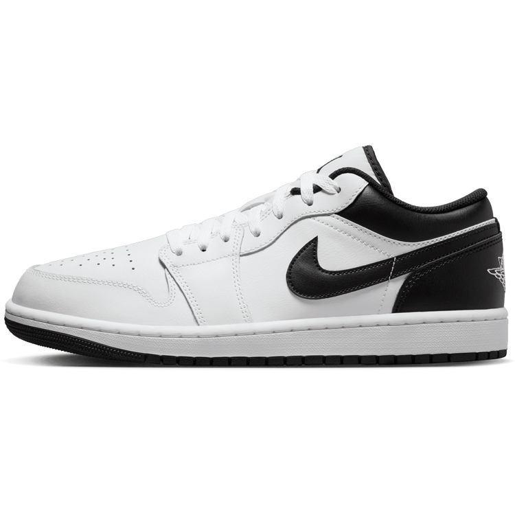 TENIS JORDAN 1 LOW WHITE BLACK