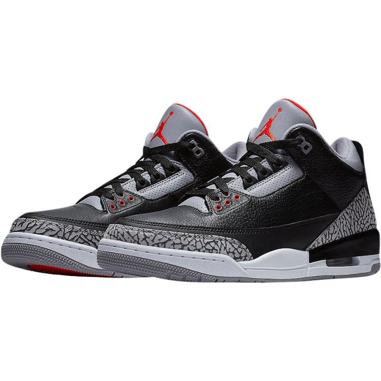 TENIS AIR JORDAN 3 BLACK CEMENT REIMAGINED
