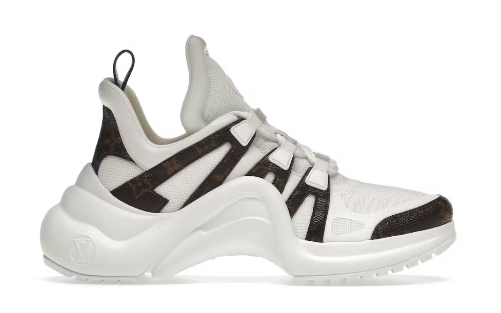 TENIS LOUIS VUITTON ARCHLIGHT TRAINER MONOGRAM WHITE
