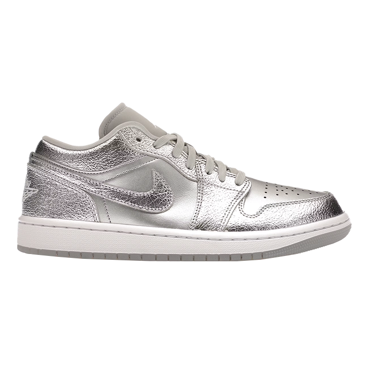 TENIS JORDAN 1 LOW SE METALLIC SILVER 