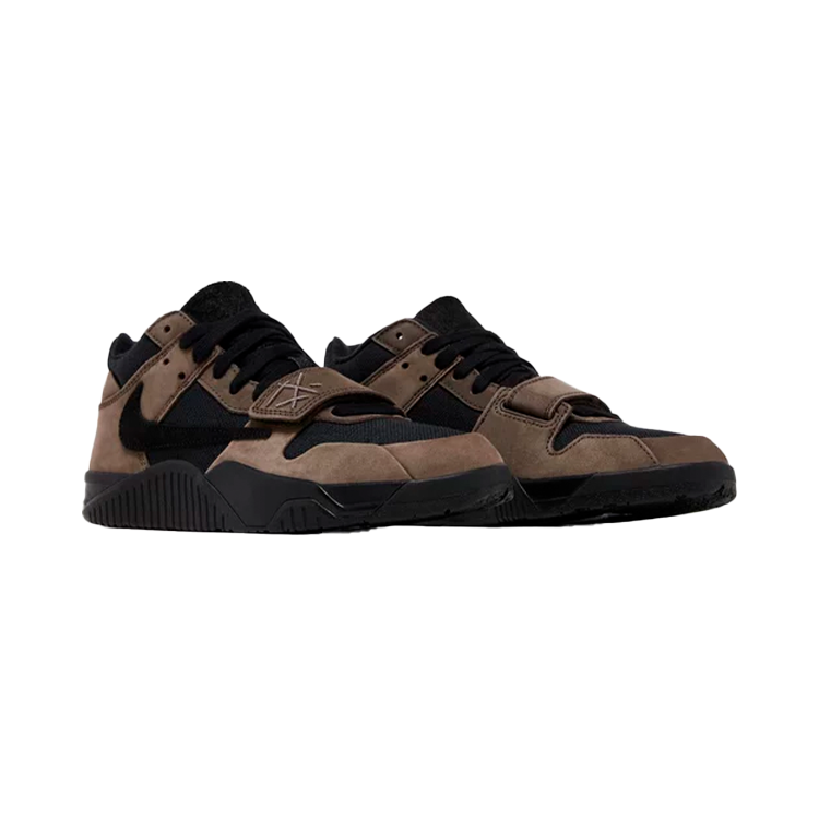 TENIS JORDAN JUMPMAN JACK TRAVIS SCOTT DARK MOCHA