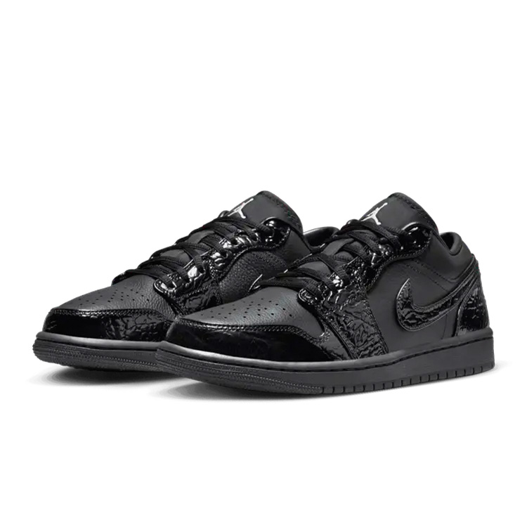 TENIS JORDAN 1 LOW SE PATENT ELEPHANT BLACK