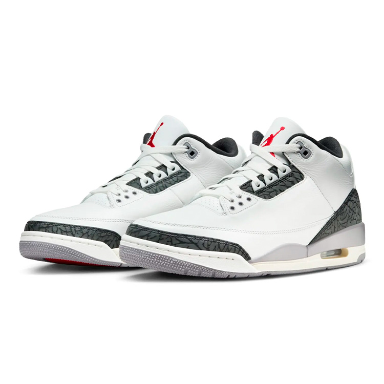 TENIS JORDAN 3 CEMENT GREY