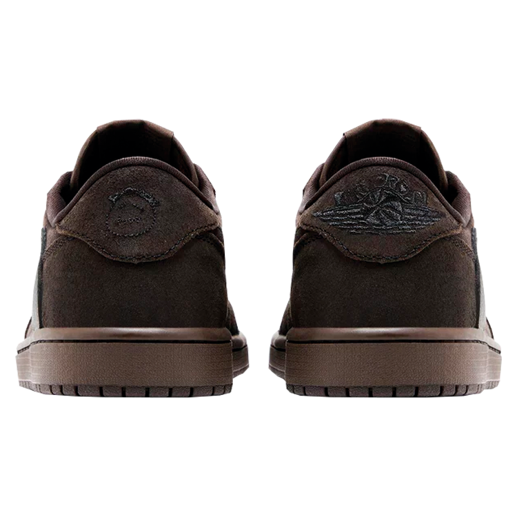 TENIS AIR JORDAN 1 LOW OG TRAVIS SCOTT VELVET BROWN
