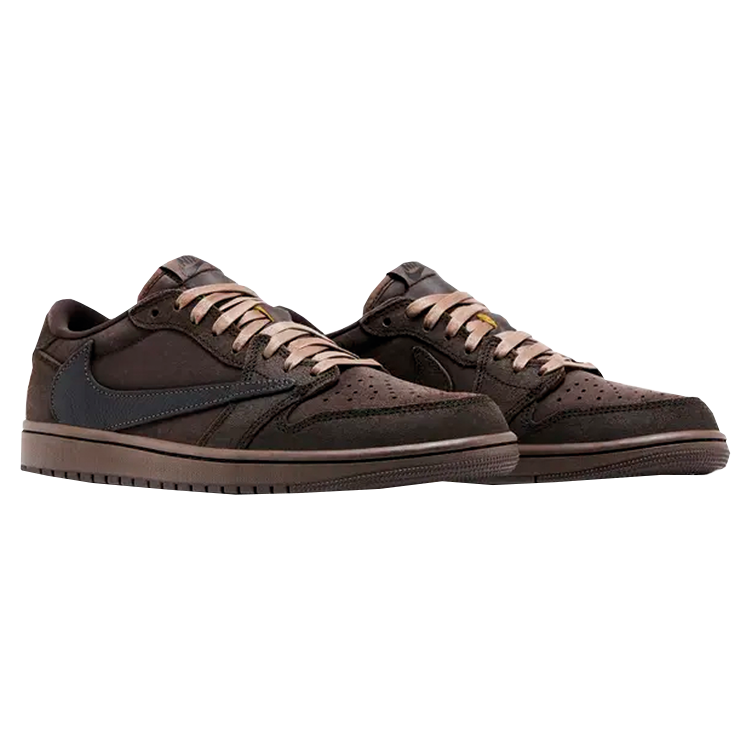 TENIS AIR JORDAN 1 LOW OG TRAVIS SCOTT VELVET BROWN