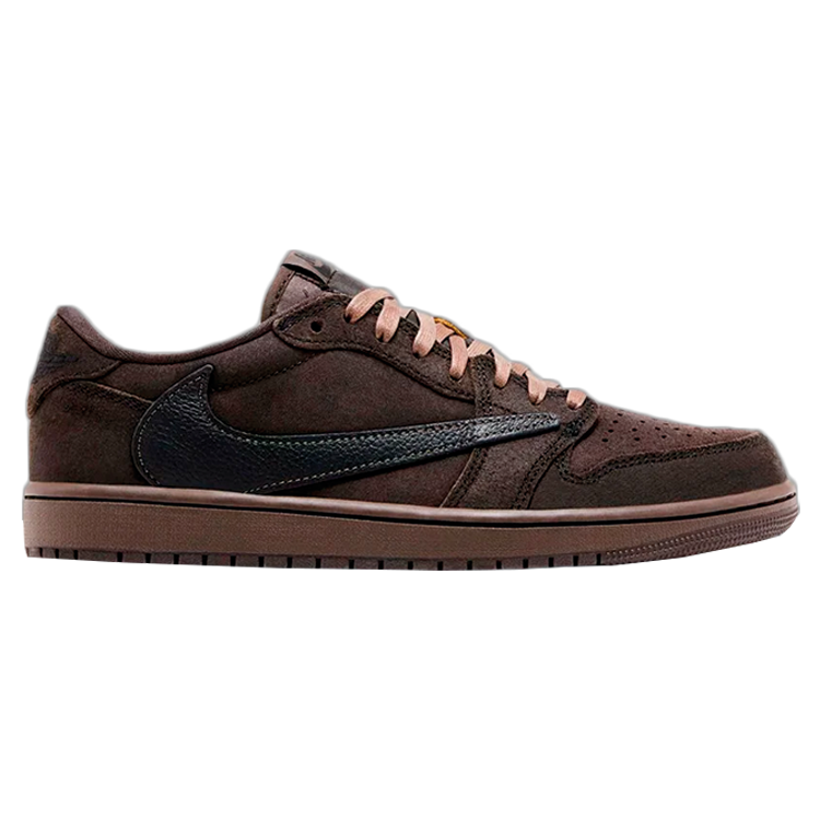 TENIS AIR JORDAN 1 LOW OG TRAVIS SCOTT VELVET BROWN