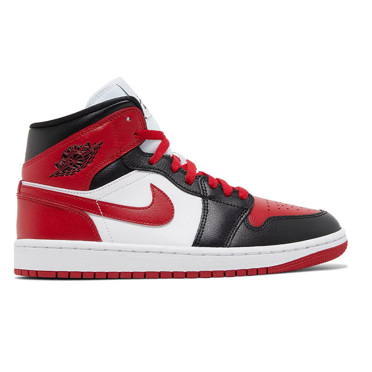 TENIS JORDAN 1 MID ALTERNATE BRED TOE