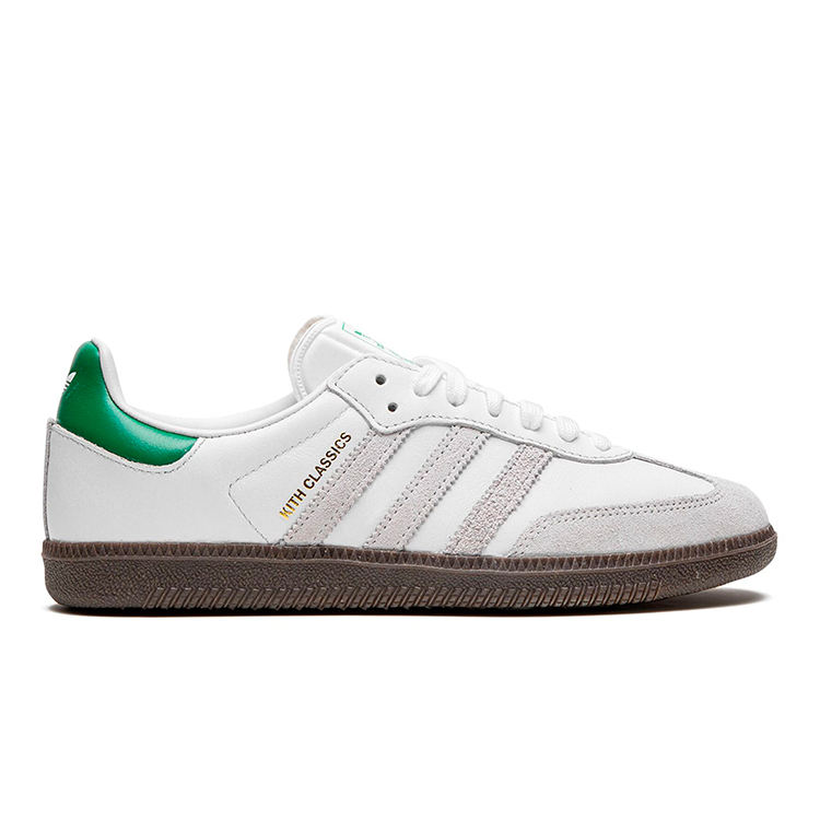 TENIS ADIDAS SAMBA OG KITH CLASSICS WHITE GREEN