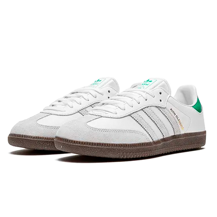 TENIS ADIDAS SAMBA OG KITH CLASSICS WHITE GREEN