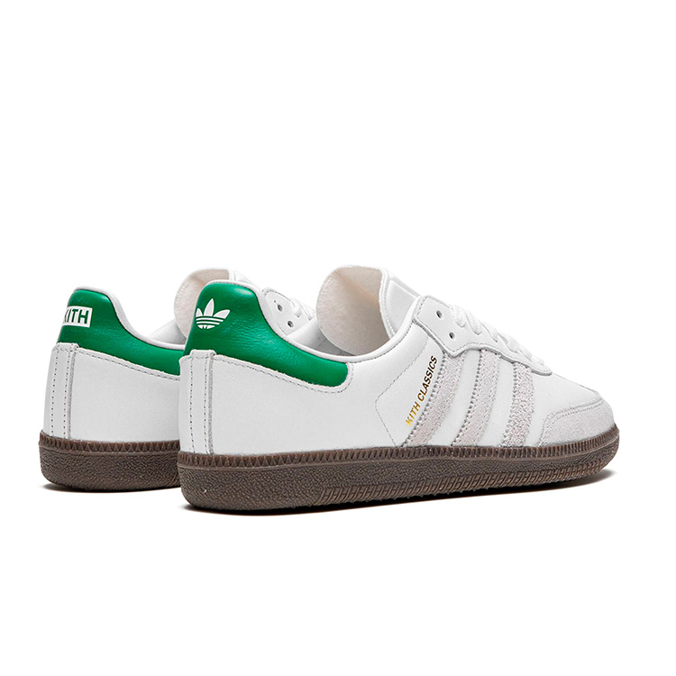 TENIS ADIDAS SAMBA OG KITH CLASSICS WHITE GREEN