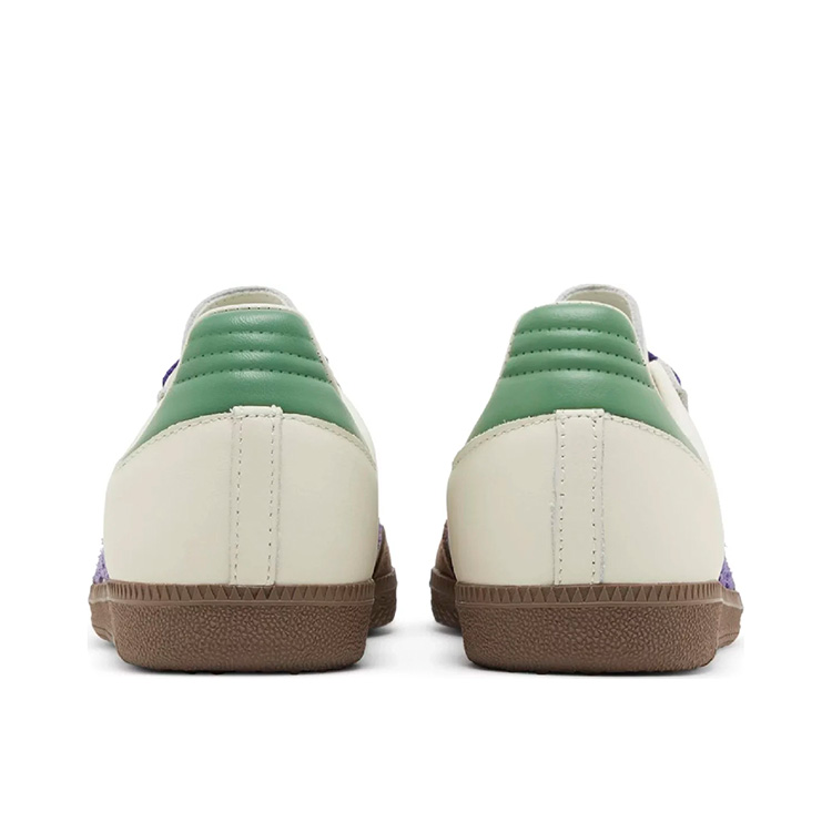 TENIS ADIDAS SAMBA OG OFF WHITE CORE PURPLE GREEN BROWN