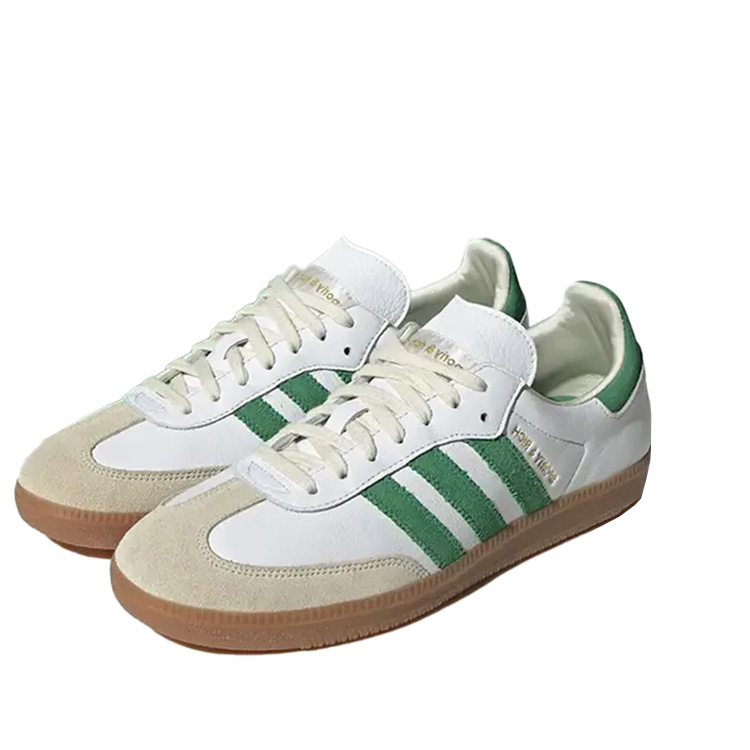 TENIS ADIDAS SAMBA OG SPORTY & RICH WHITE GREEN