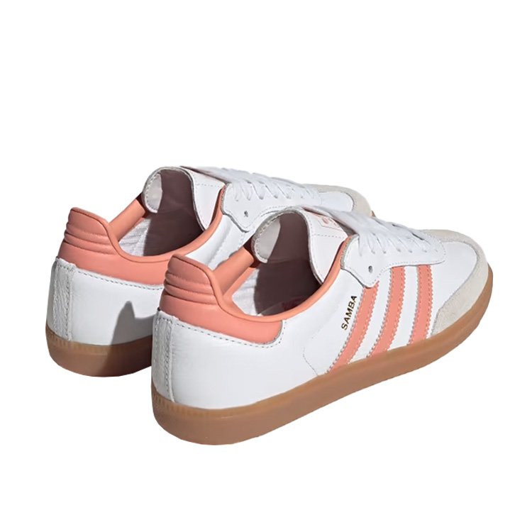 TENIS ADIDAS SAMBA OG WHITE WONDER CLAY GUM