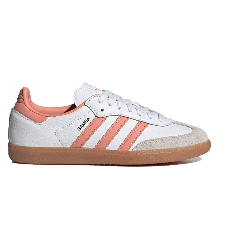 TENIS ADIDAS SAMBA OG WHITE WONDER CLAY GUM