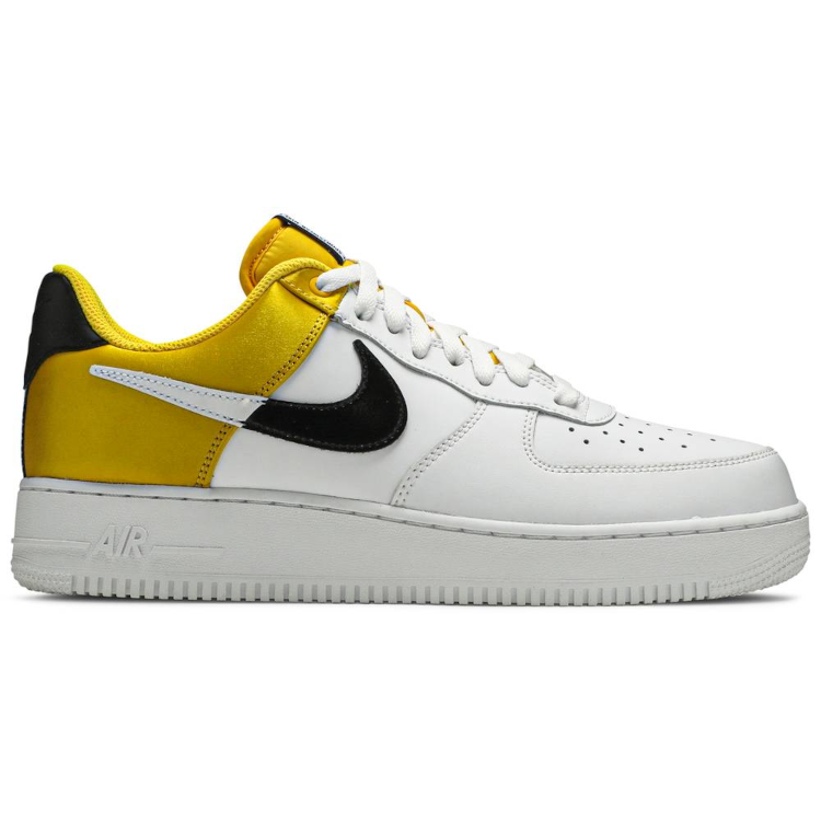 Tenis Nike Air Force 1 Low Nba City Edition White Gold