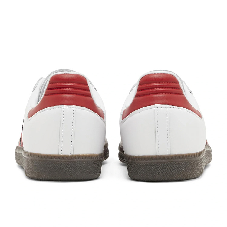 TENIS ADIDAS SAMBA OG WHITE BETTER SCARLET