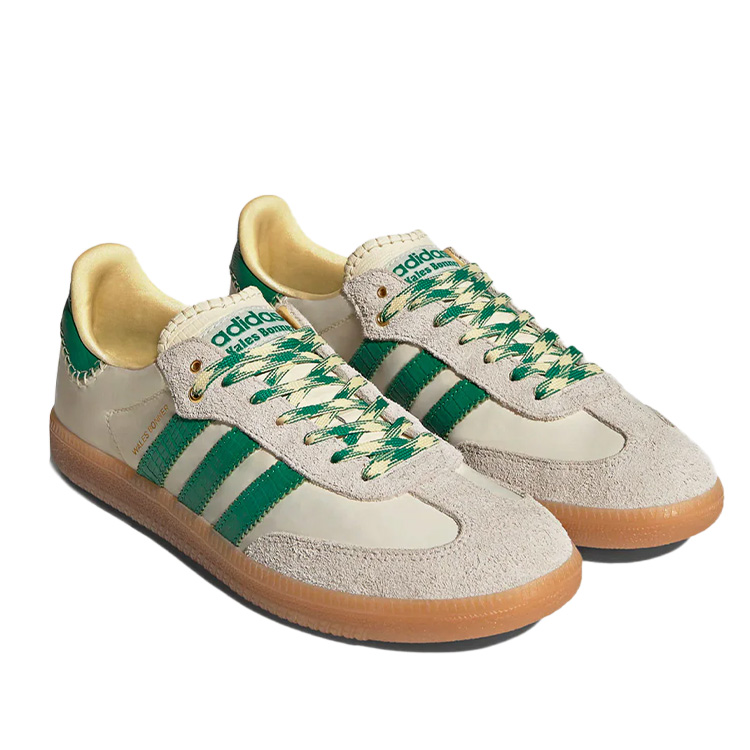 TENIS ADIDAS SAMBA WALES BONNER CREAM GREEN