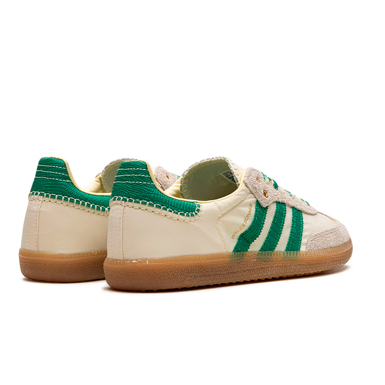 TENIS ADIDAS SAMBA WALES BONNER CREAM GREEN